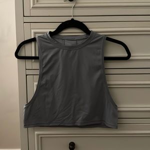 Lululemon Cropped Muscle Tank Top
